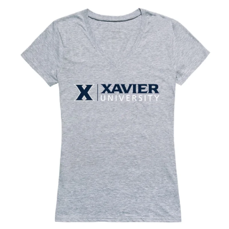 Xavier Musketeers Womens Seal T-Shirt Welt Pockets Slit Pockets Flap Pockets