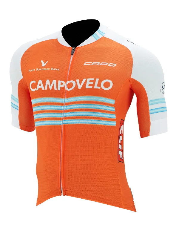 CampoVelo Ltd Women's Jersey Orange Festive Jersey Tee