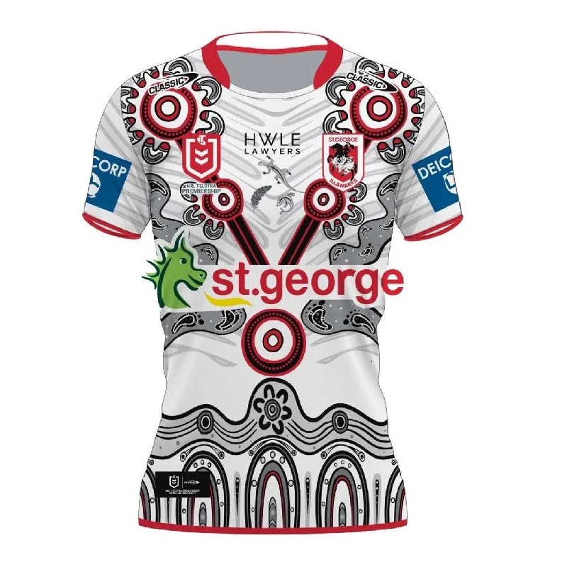 Classic Dragons 2024 Ladies Indigenous Jersey Hemp Jersey Tee