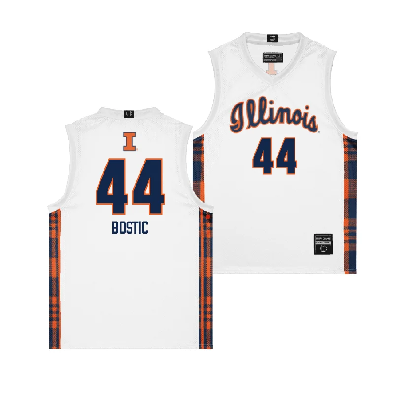 EXCLUSIVE: Illinois Winter Edition Basketball Jersey - Kendall Bostic | #44 Eco-Friendly Jersey Tee