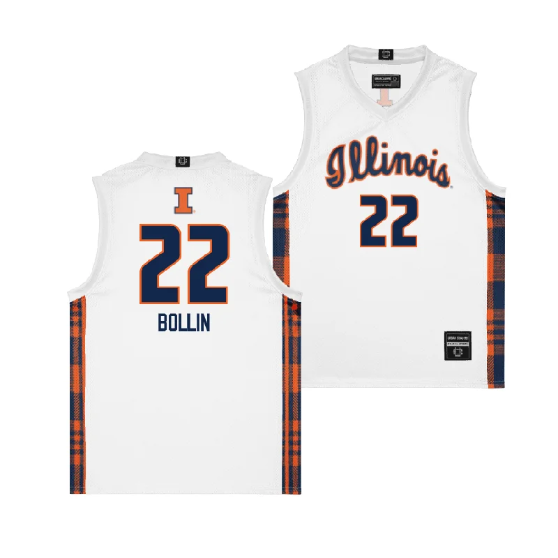 EXCLUSIVE: Illinois Winter Edition Basketball Jersey - Shay Bollin | #22 Custom Jersey Tee