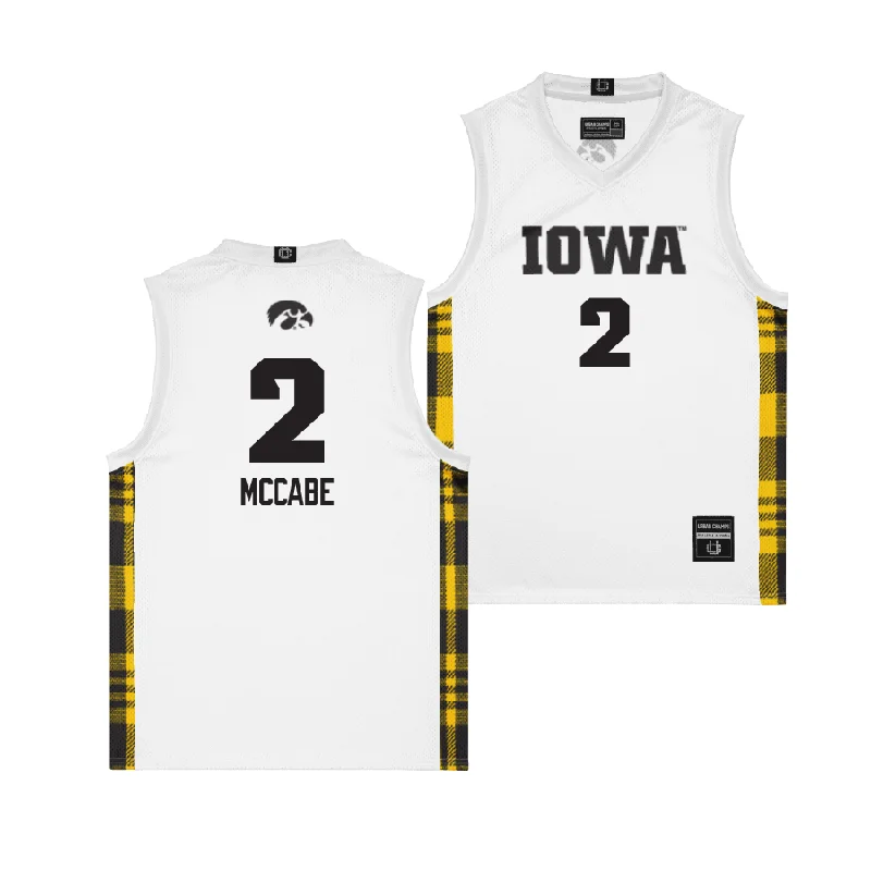 EXCLUSIVE: Iowa Winter Edition Basketball Jersey - Taylor McCabe Luxury Jersey Tee