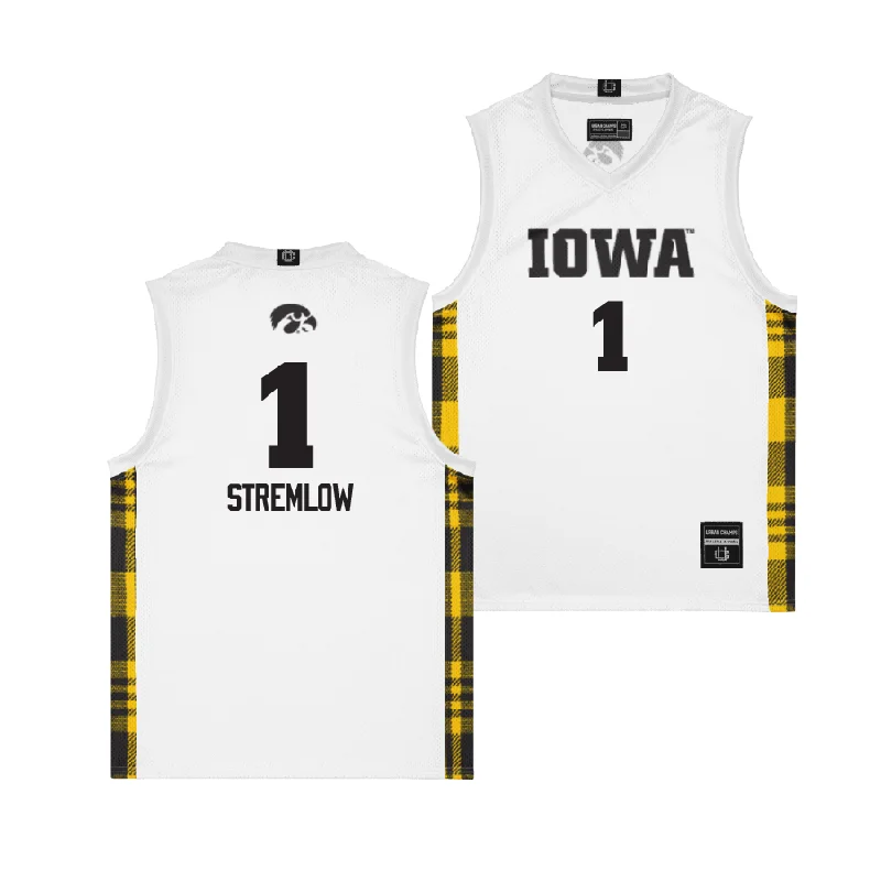 EXCLUSIVE: Iowa Winter Edition Basketball Jersey - Taylor Stremlow Lavender Jersey Tee