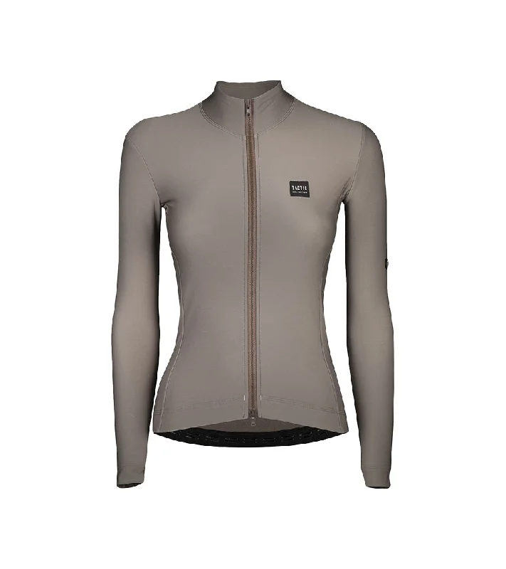 Women's Origin Long Sleeve Jersey - Brown Modern Jersey Tee