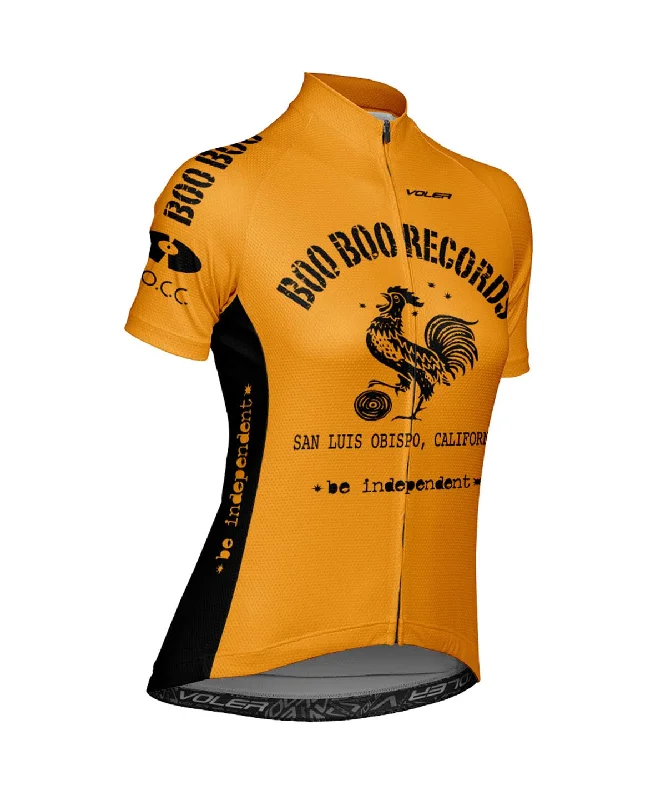 W. PELOTON RACE JERSEY - BOO BOO TANGERINE Ribbed Jersey Tee
