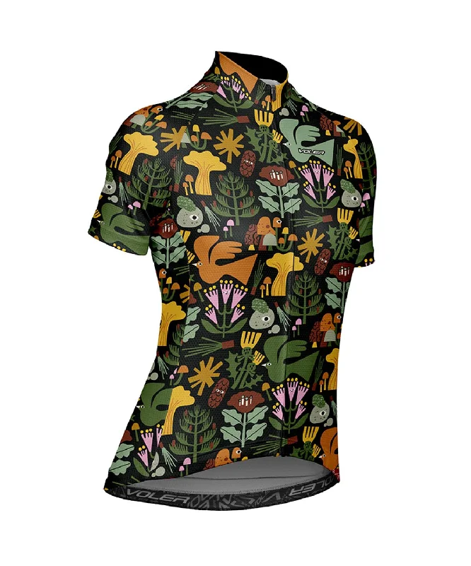 W. PELOTON JERSEY - LAUREN WEST Cream Jersey Tee