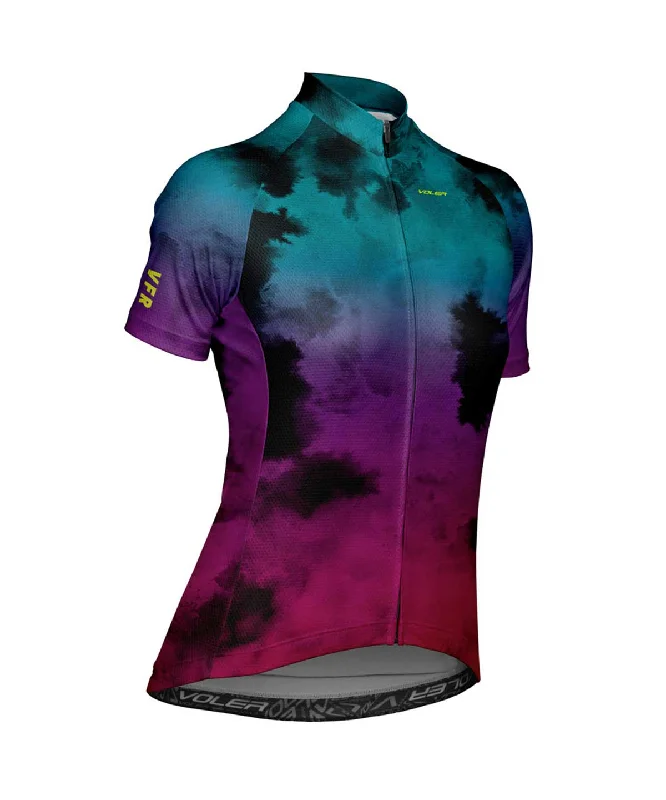 W. PELOTON JERSEY - VOLER FACTORY RACING Silver Jersey Tee
