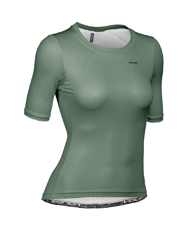 W. PRO AIR ZIPPERLESS JERSEY - SOLID Branded Jersey Tee
