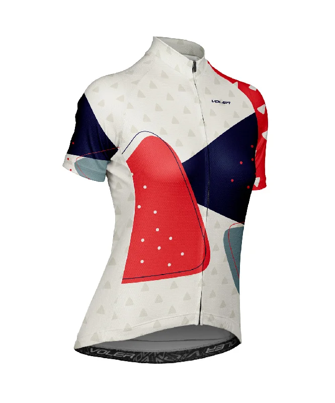 W. PELOTON JERSEY - HANNAH OTTO '24 Pink Jersey Tee