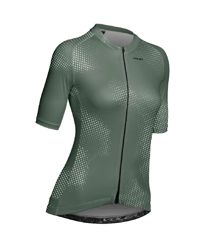 W. VELOCITY AIR JERSEY - MATRIX Olive Green Jersey Tee