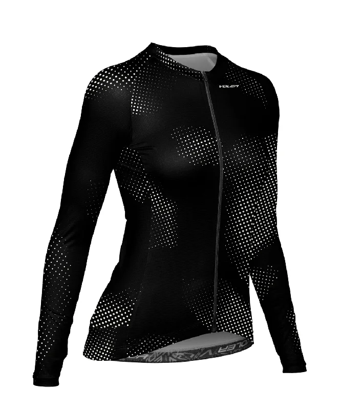 W. VELOCITY AIR LS JERSEY - MATRIX Floral Jersey Blouse