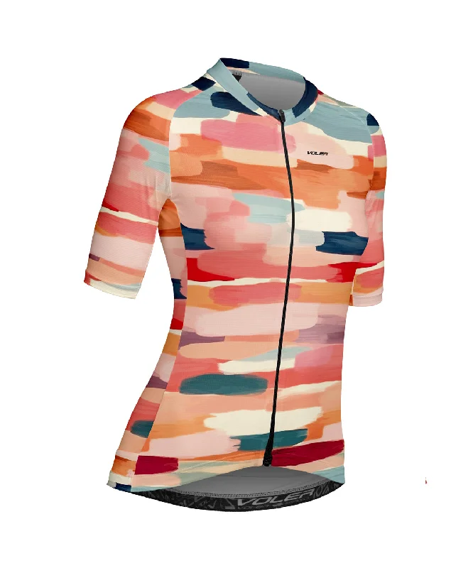 W. VELOCITY AIR JERSEY - PAINT BRUSH Bright Color Jersey Top