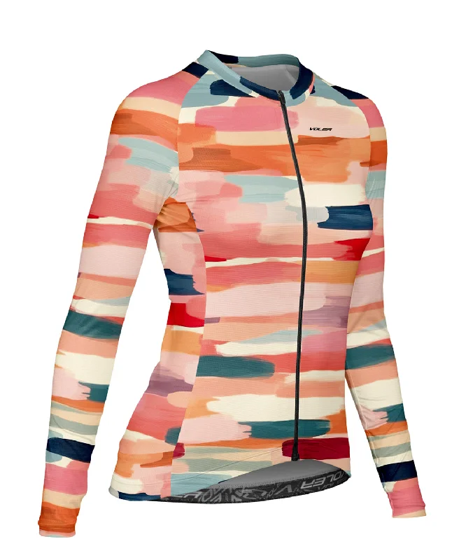 W. VELOCITY AIR LS JERSEY - PAINT BRUSH Ribbed Jersey Tee