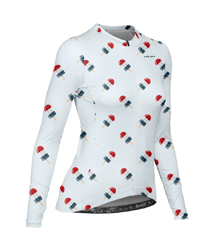 W. VELOCITY AIR LS JERSEY - PETER THOMSEN Turquoise Jersey Tee