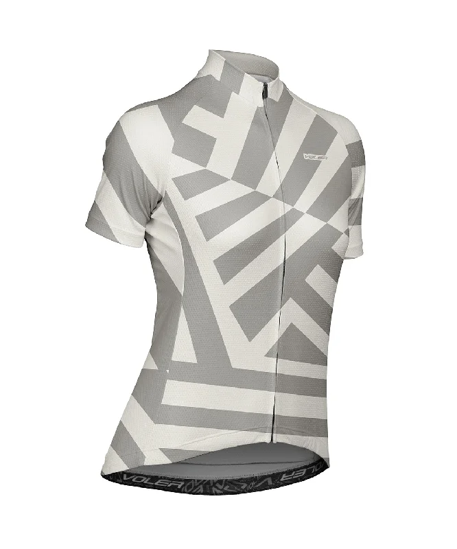 W. PELOTON JERSEY - RAZZLE DAZZLE Spring Jersey Blouse