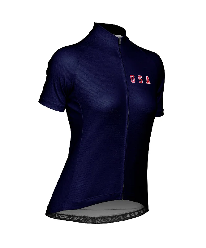 W. PELOTON JERSEY - USA Daily Wear Jersey Tee