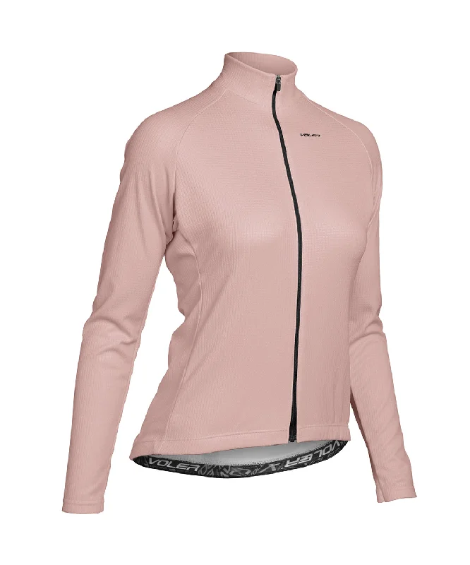 W. PELOTON THERMAL JERSEY - SOLID Geometric Jersey Top