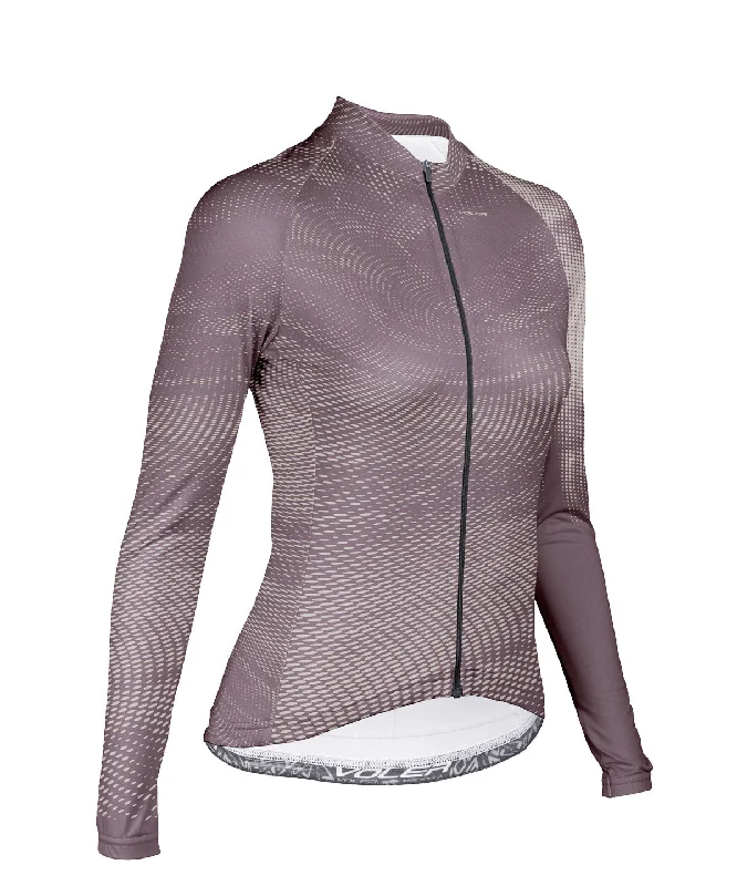 W. PELOTON COASTAL LS JERSEY - REVERB Asymmetrical Jersey Blouse