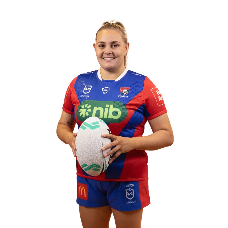 2024 KNIGHTS NRLW LADIES HOME JERSEY RETAIL Halter Neck Jersey Tee