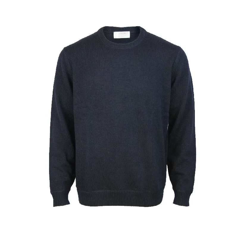 Silverdale - Crew Neck Jersey - Dark Navy Eco-Friendly Jersey Tee