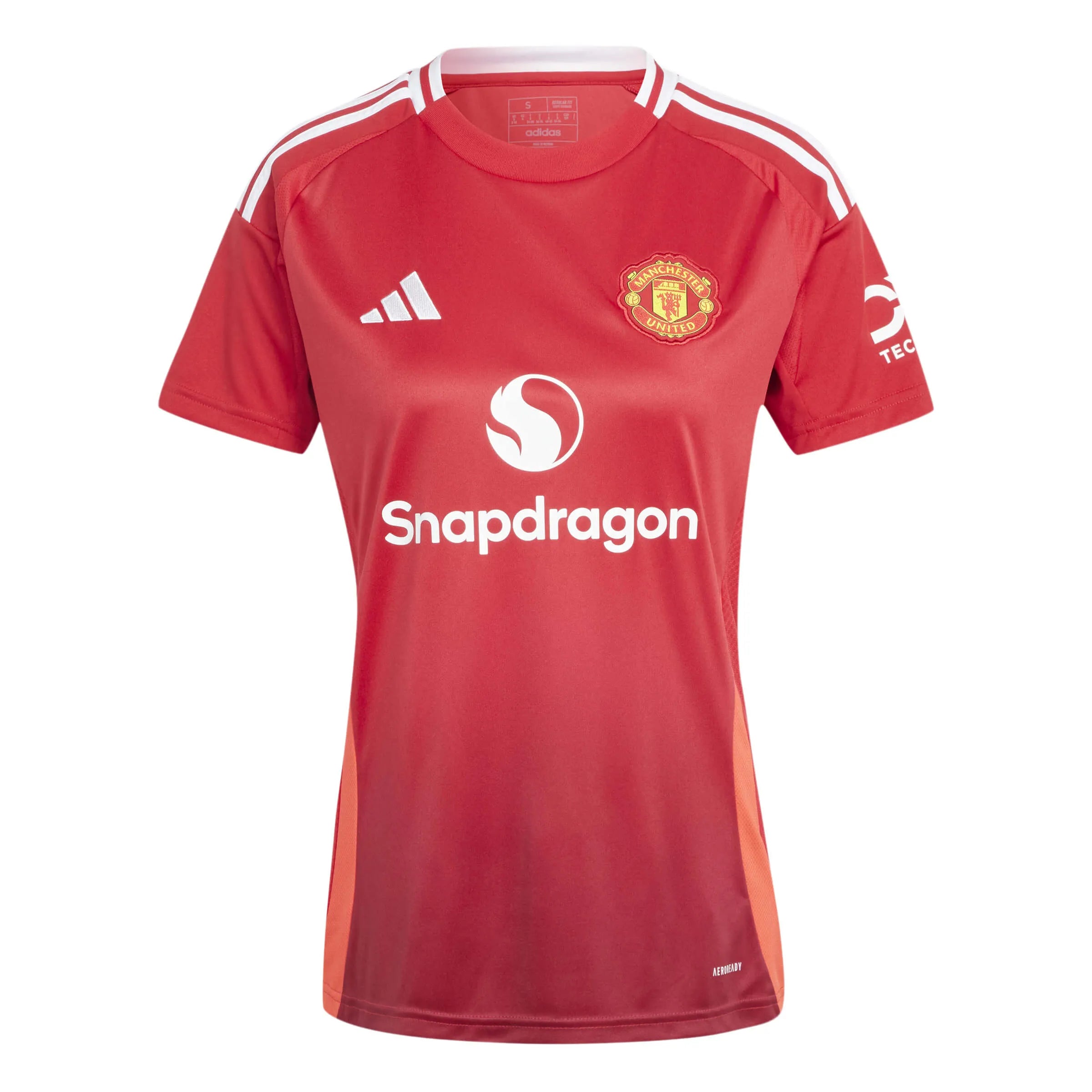adidas 2024-25 Manchester United Women's Stadium Home Jersey Casual Weekend Jersey Tee
