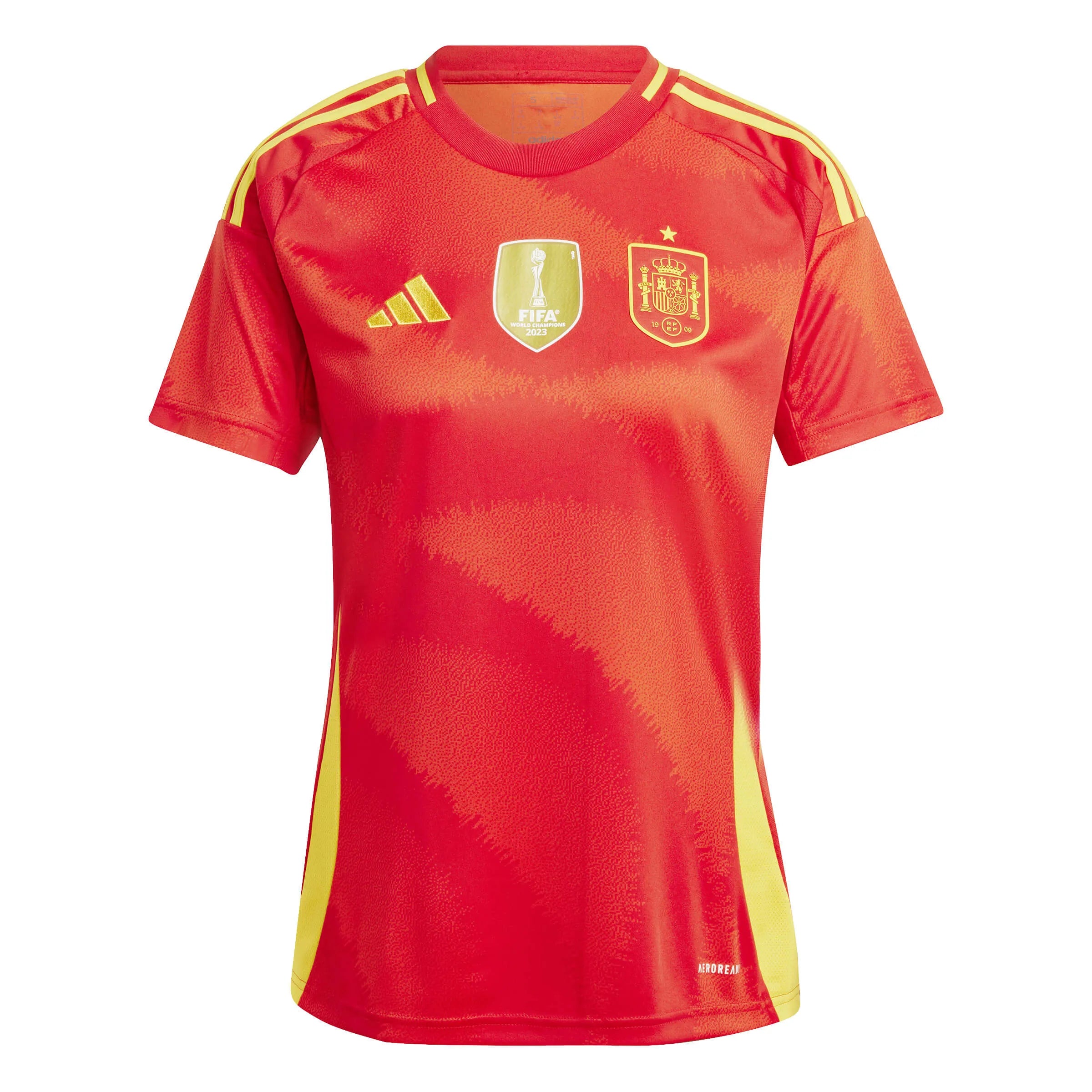 adidas 2024-25 Spain Women's Stadium Home Jersey Business Jersey Tee