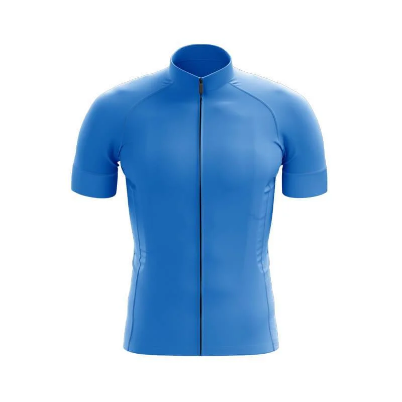 Basic Blue Shortsleeve Jersey [CLEARANCE] Branded Jersey Tee
