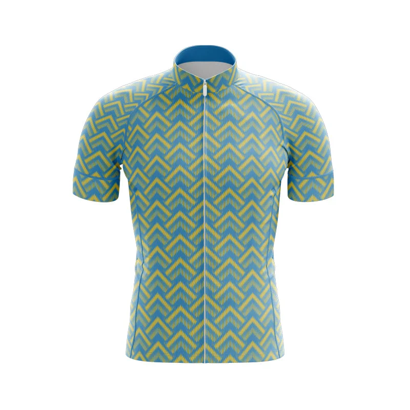Chevron Club Jerseys (Blue-Yellow) Vintage Jersey Tee