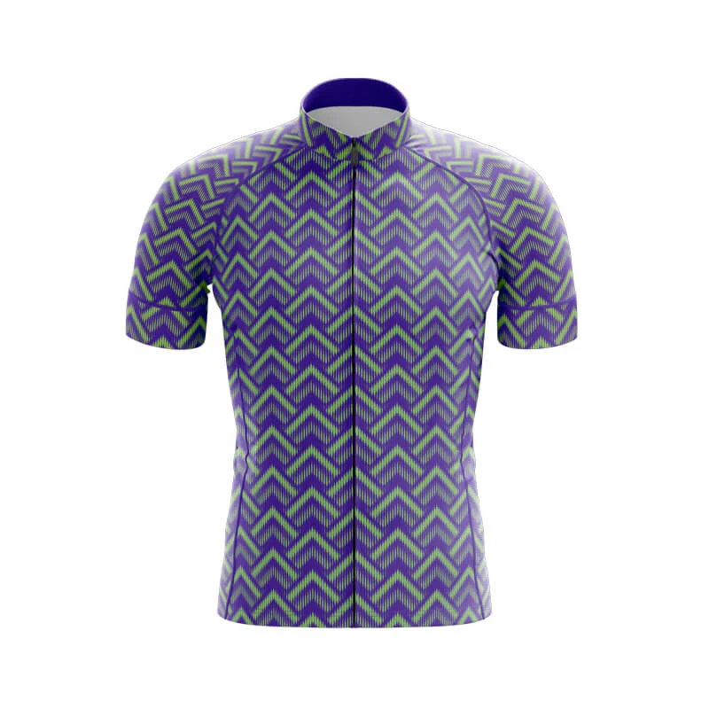 Chevron Club Jerseys (Purple-Green) Mint Green Jersey Tee