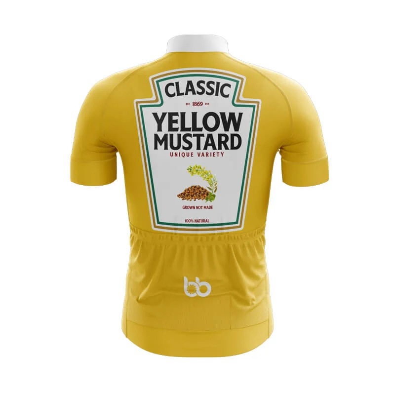 Classic Yellow Mustard Club Jerseys Organic Jersey Tee