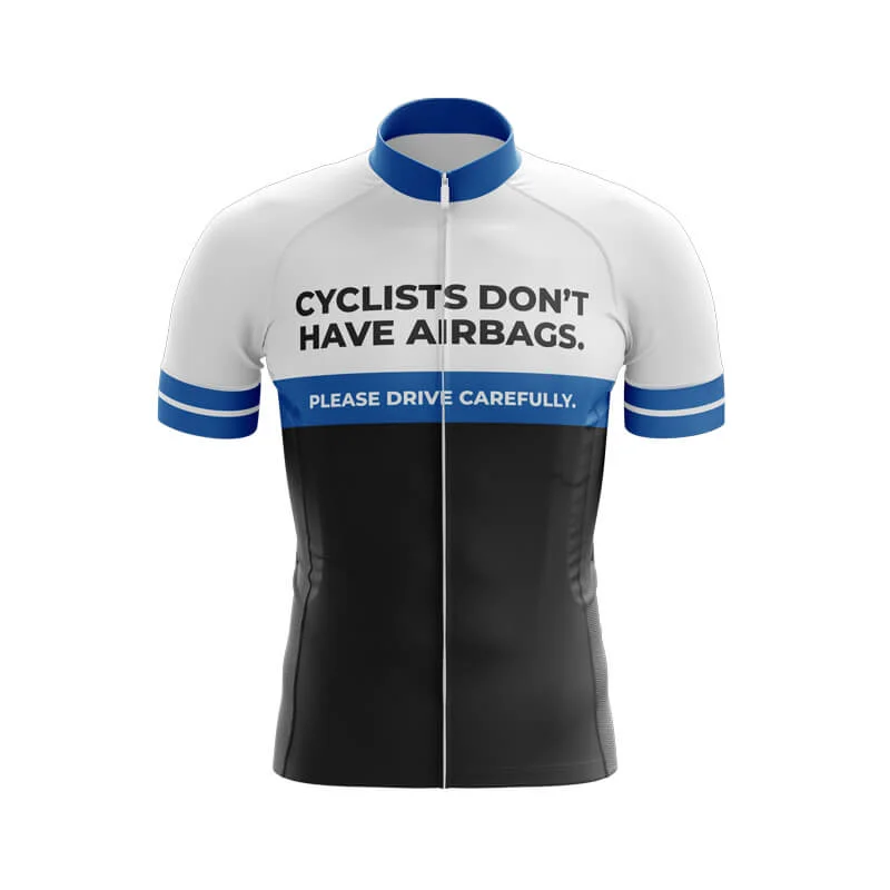 Cyclists Don't Have Air Bags Club Jerseys (V1) Cotton Jersey Tee