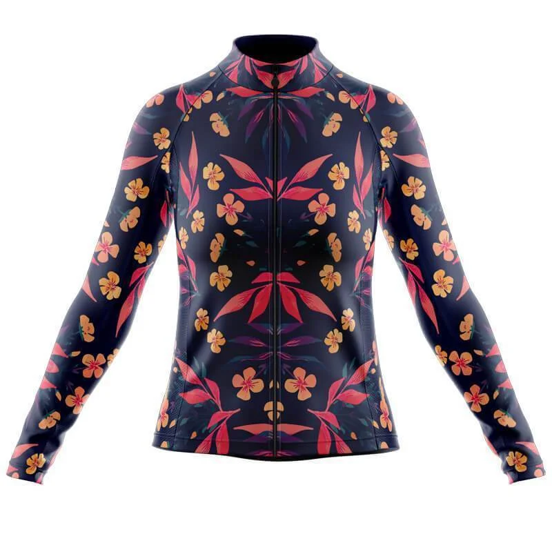 Mystic Blossom Longsleeve Jersey [CLEARANCE] Bamboo Jersey Tee