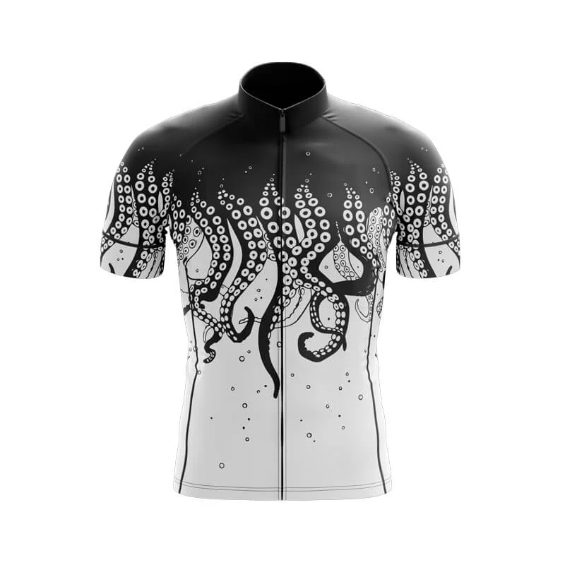 Octopus (V1) (White) Shortsleeve Jersey [CLEARANCE] Limited Edition Jersey Tee