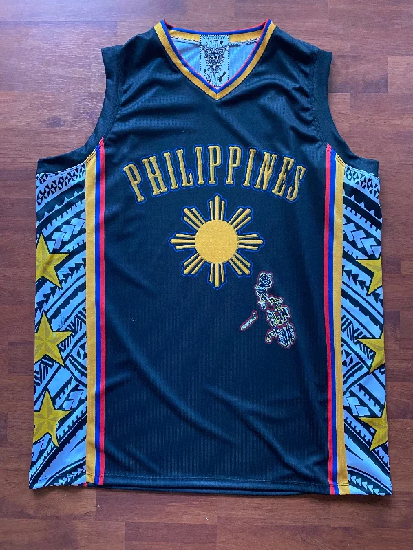 Philippines Traditional Tribal Sun Jersey Cotton Jersey Tee