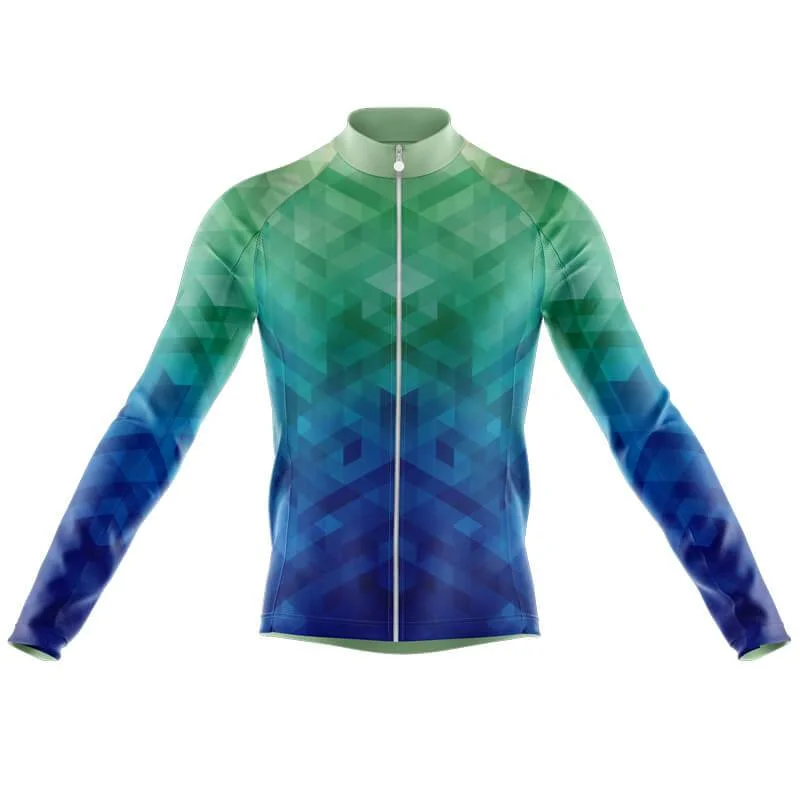 Polygonal Lemonade Long sleeve jersey [CLEARANCE] Scoop Neck Jersey Top