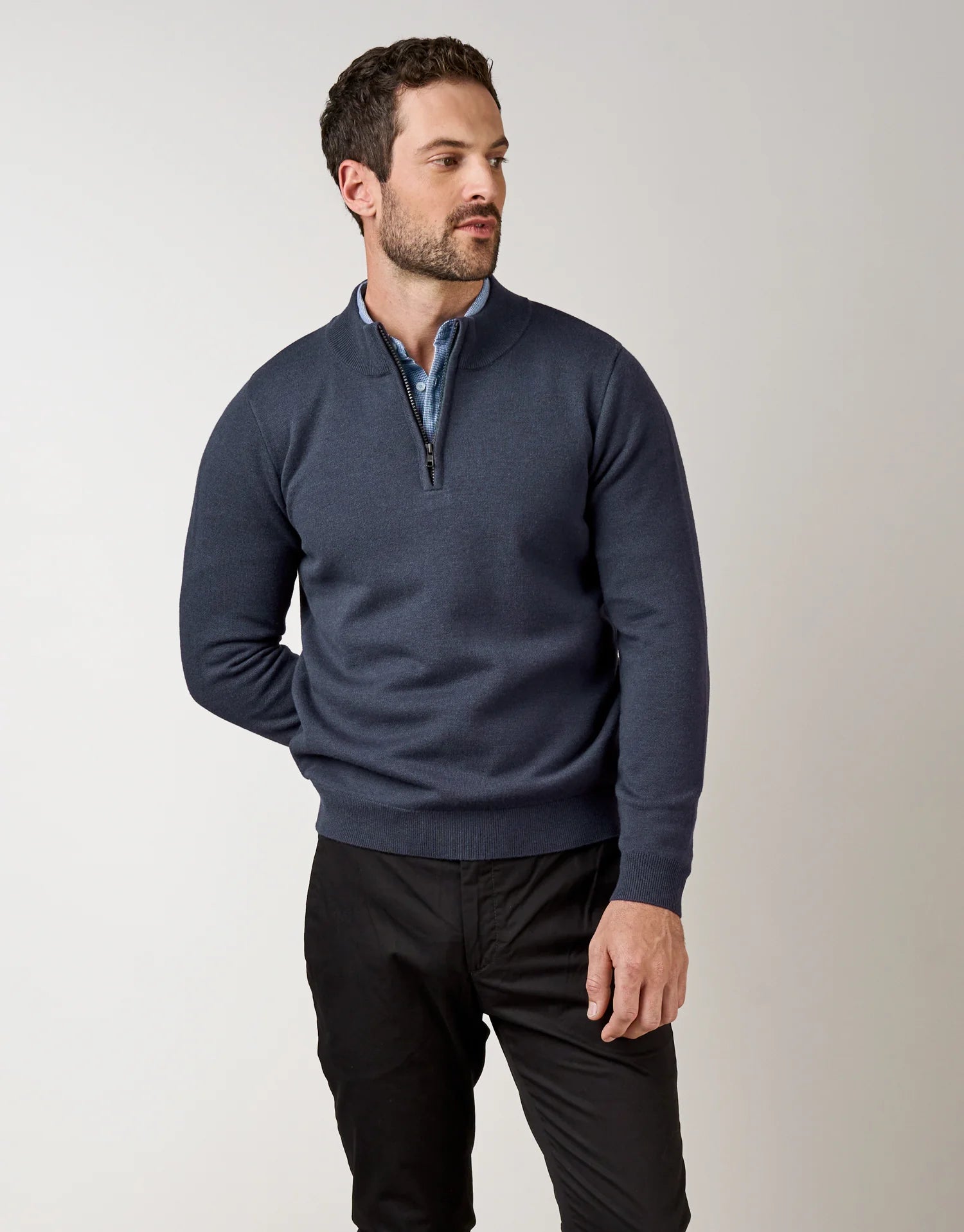 Rembrandt - Mataura 1/4 Zip Jersey Budget-Friendly Jersey Tee