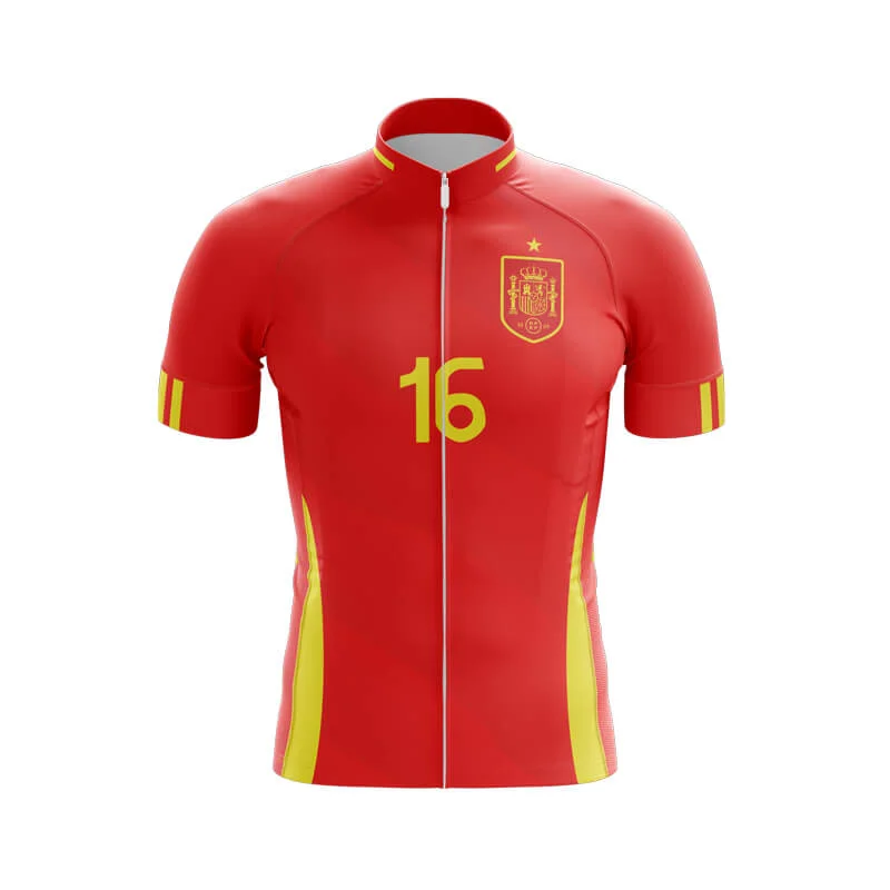 Spain Football Club Jerseys Cream Jersey Tee