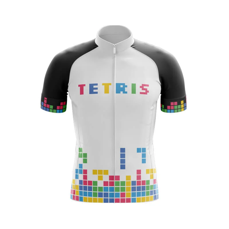 Tetris Black & White Club Jerseys Stylish Jersey Top