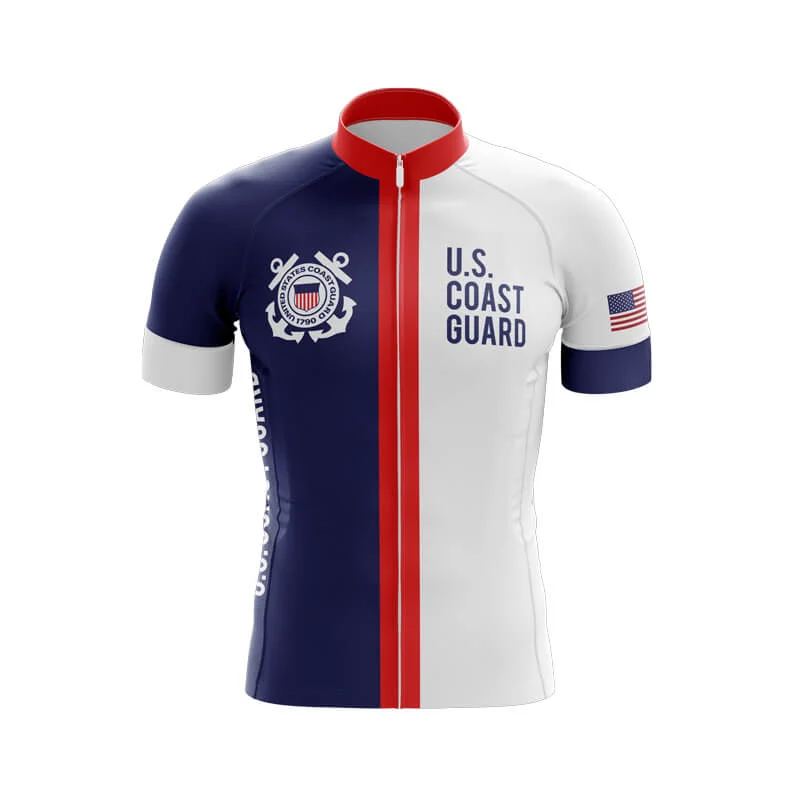 U.S Coast Guard Club Jerseys (V3) Hemp Jersey Tee