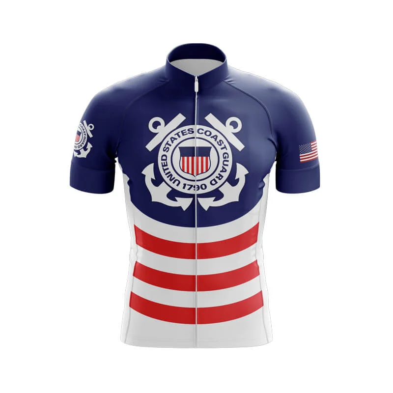 U.S Coast Guard Club Jerseys (V6) Retro Jersey Tee