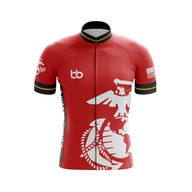 U.S Marine Corps Club Jerseys (V6) Burgundy Jersey Tee