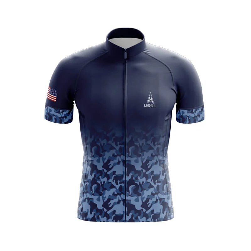 U.S Space Force Club Jerseys (V3) Jet Black Jersey Tee