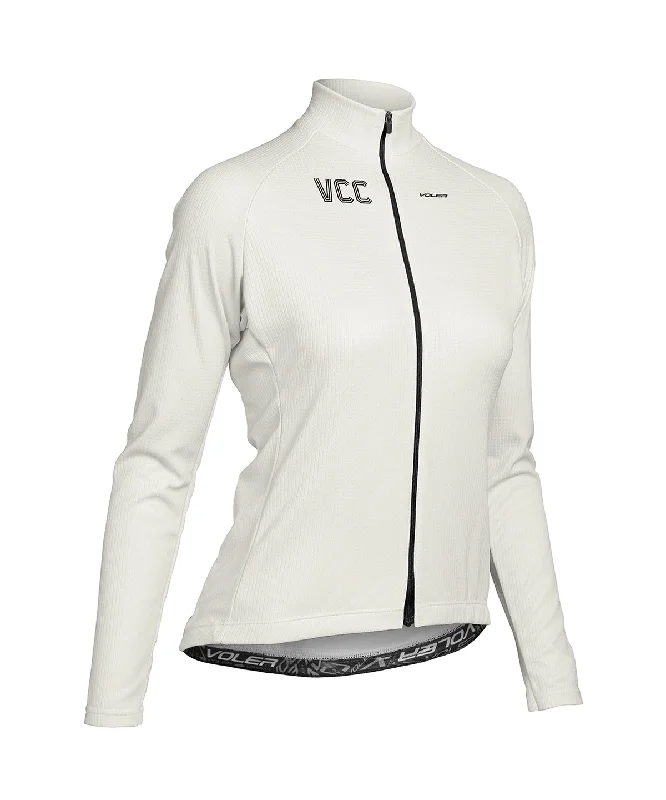 W. PELOTON THERMAL JERSEY - VOLER CYCLING CLUB Silver Jersey Tee