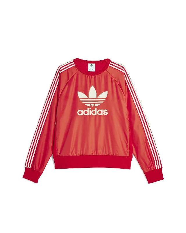 Wales Bonner Nylon Crew Jersey - Better Scarlett Textured Jersey Blouse